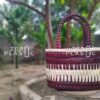 Palmyra Leaf Basket bag