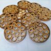 Bamboo round coaster ( 4set)