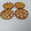 Bamboo round coaster ( 4set) - Image 3