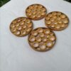 Bamboo round coaster ( 4set) - Image 2